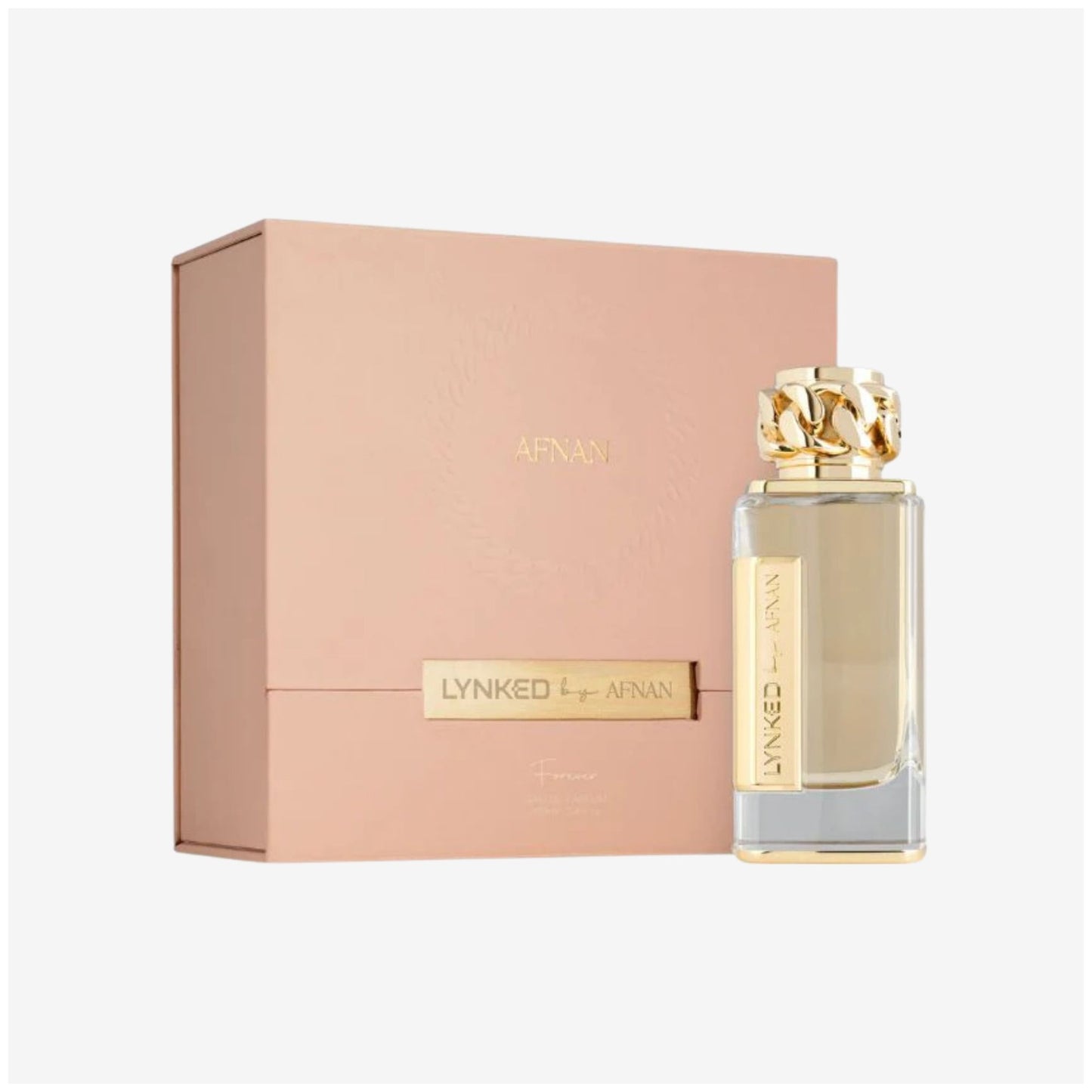 AFNAN LYNKED FOREVER GOLD EDP D 3.4OZ