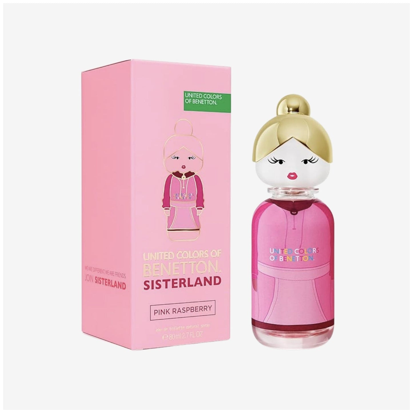 Benetton United Sisterland Pink Raspberry - Eau De Toilette