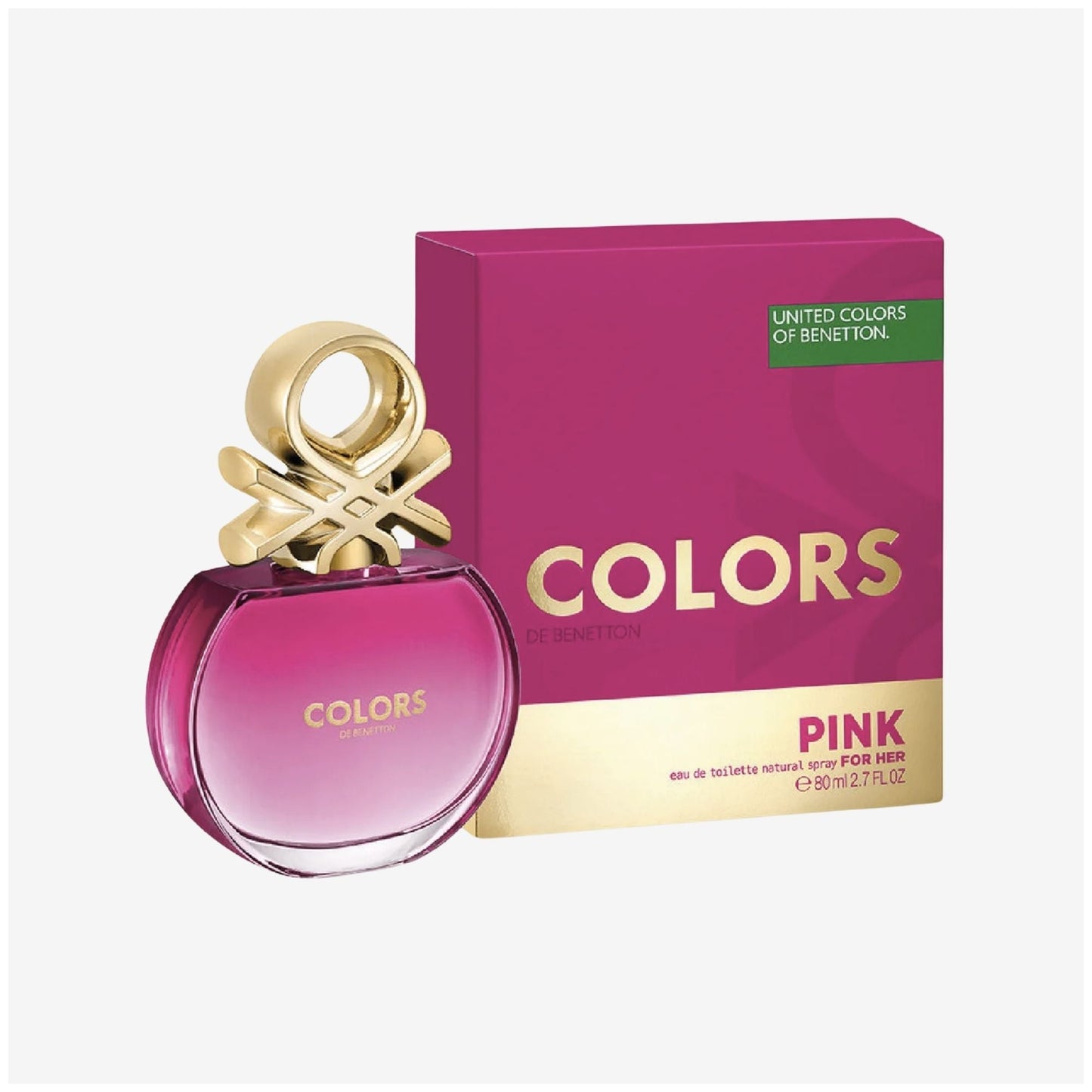 Colors Pink De Benetton - Eau De Toilette