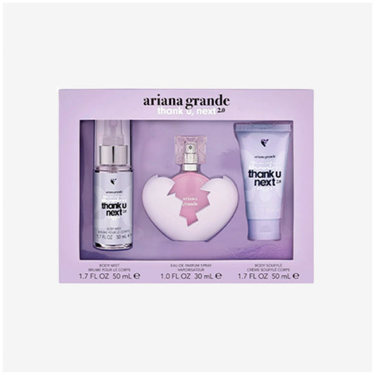 Estuche Ariana Grande Thank U Next 2.0 - Eau De Parfum 3 Pcs