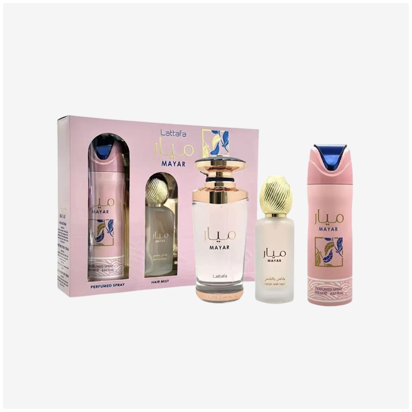Estuche Lattafa Mayar - Eau De Parfum 3 Pcs