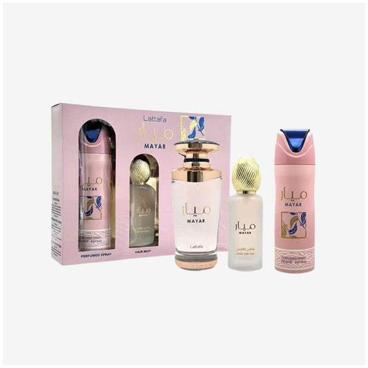 Estuche Lattafa Mayar - Eau De Parfum 3 Pcs