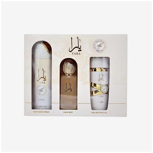 Estuche Lattafa Yara Moi - Eau De Parfum 3 Pcs