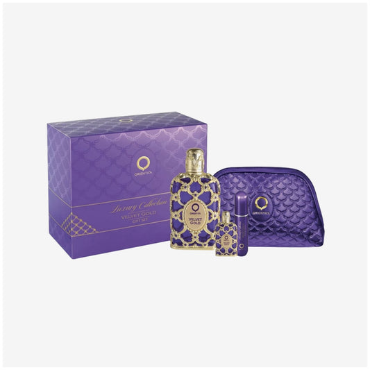 Estuche Luxury Collection Velvet Gold U 4Pcs