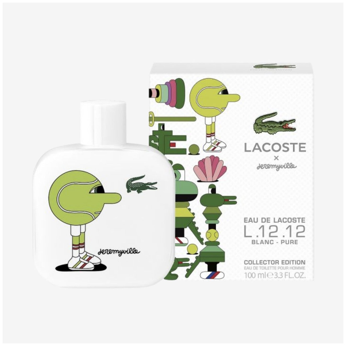 Lacoste Eau De Lacoste L12.12 Blanc Pure Jeremy Ville - Eau De Toilette