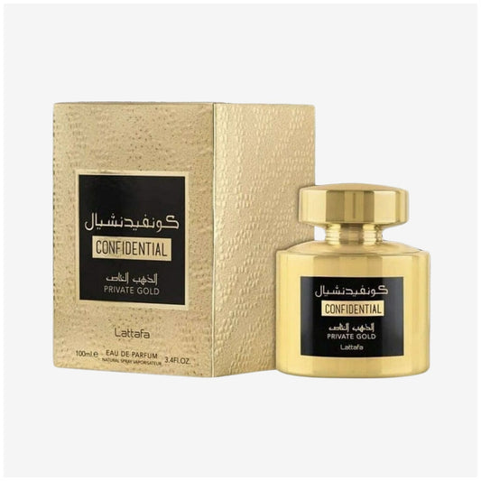 Lattafa Confidential Private Gold - Eau De Parfum