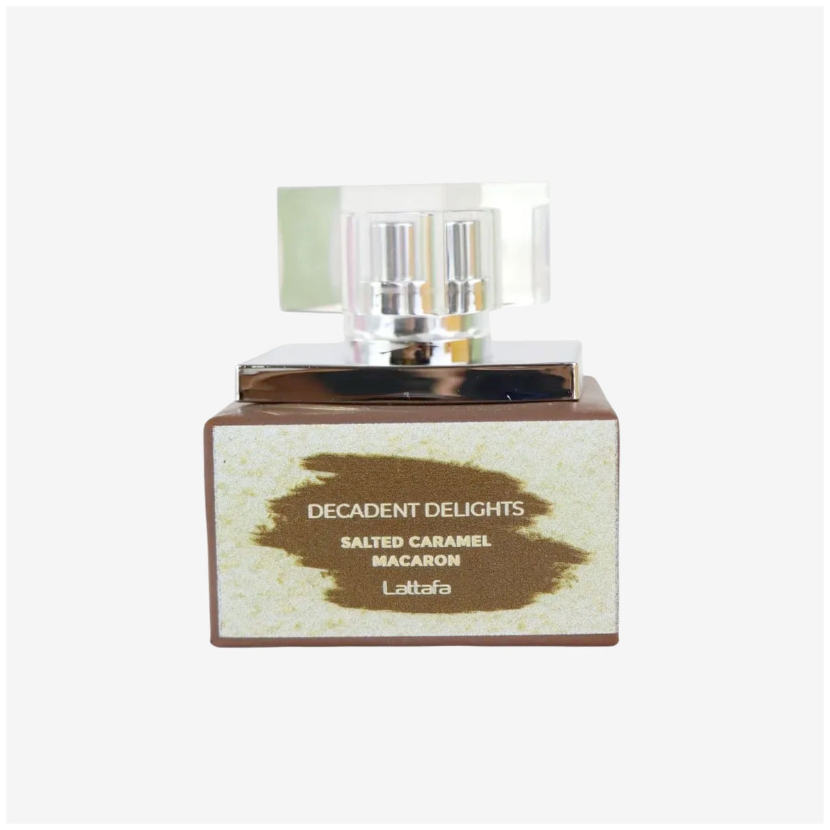 LATTAFA DECADENT DELIGHTS MACARON SALTED CARAMEL EDP U 1.7OZ