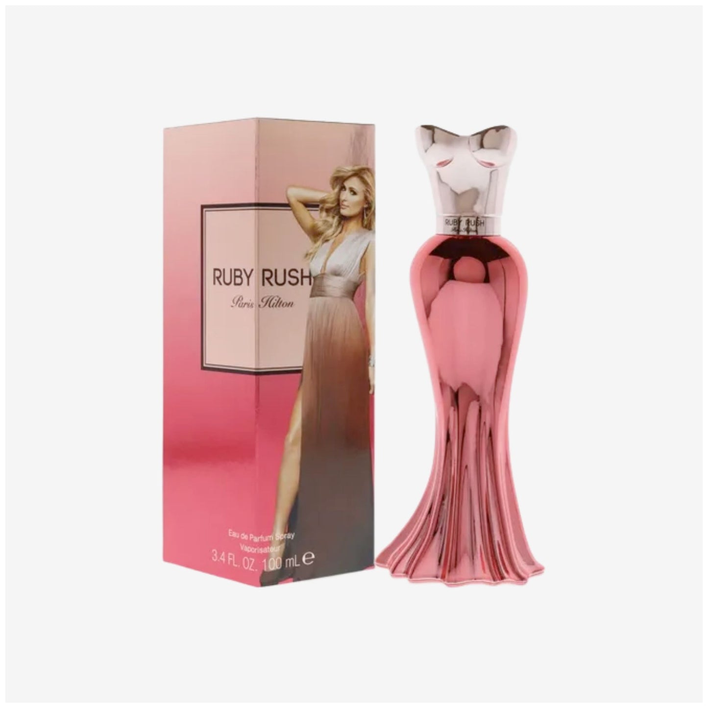 PARIS HILTON RUBY RUSH EDP D 3.4OZ
