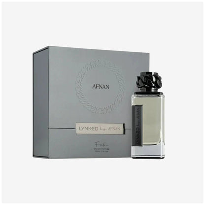 AFNAN LYNKED FREEDOM BLACK EDP H 3.4OZ