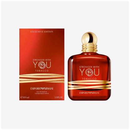 EMPORIO ARMANI STRONGER WITH YOU TOBACCO PARFUM H 3.4OZ