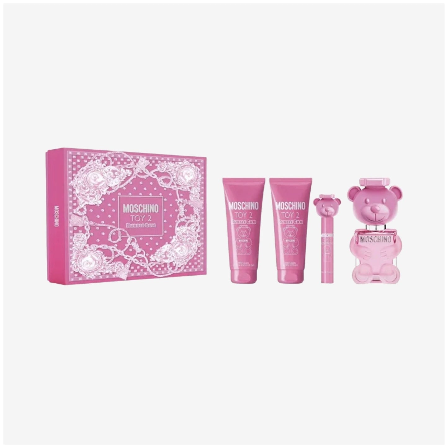 Estuche Moschino Toy 2 Bubble Gum - Eau De Parfum 3 Pcs