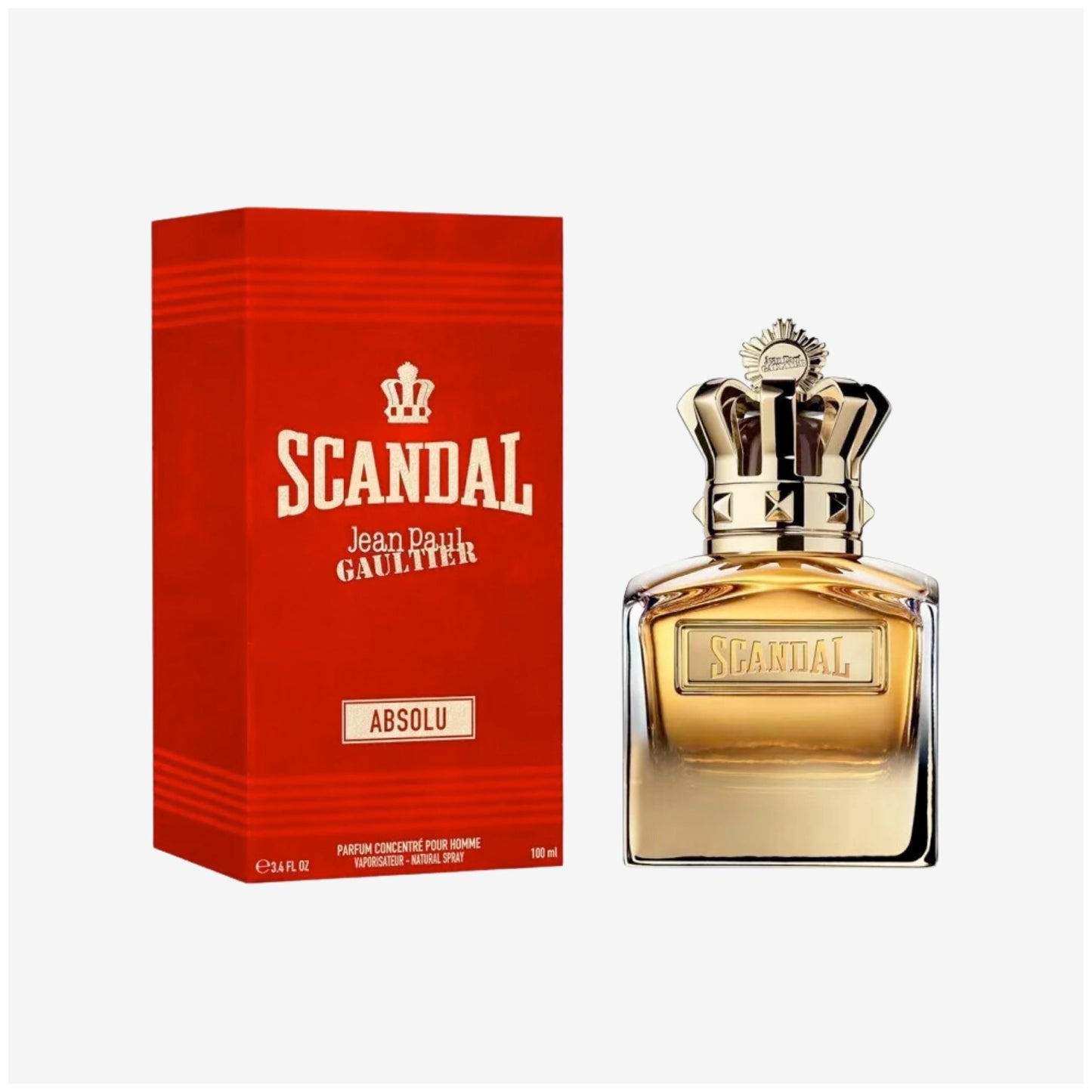 JEAN PAUL GAULTIER SCANDAL ABSOLU PARFUM CONCENTRE H 3.4OZ