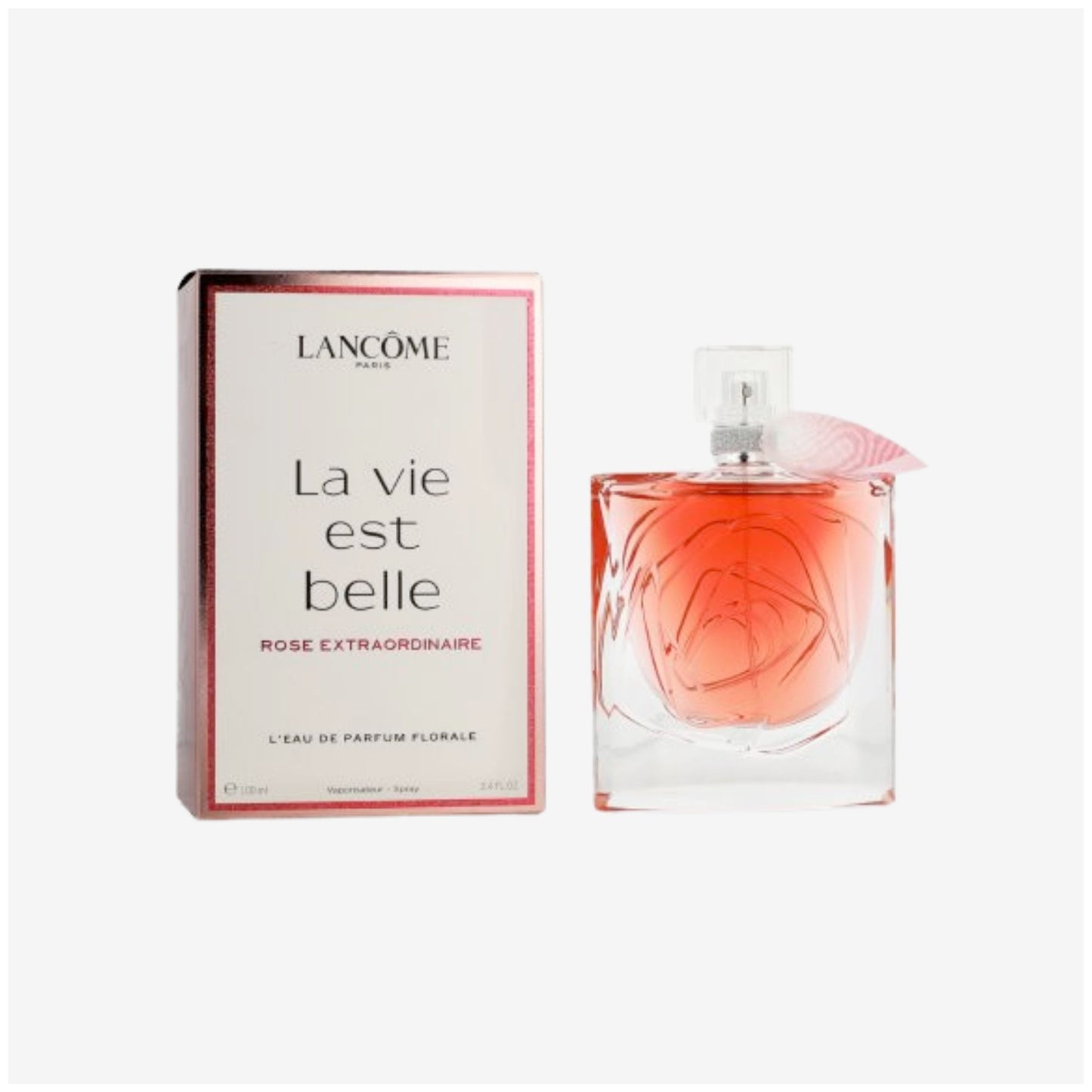 LA VIE EST BELLE ROSE EXTRAORDINAIRE FLORALE LANCOME EDP D 3.4OZ