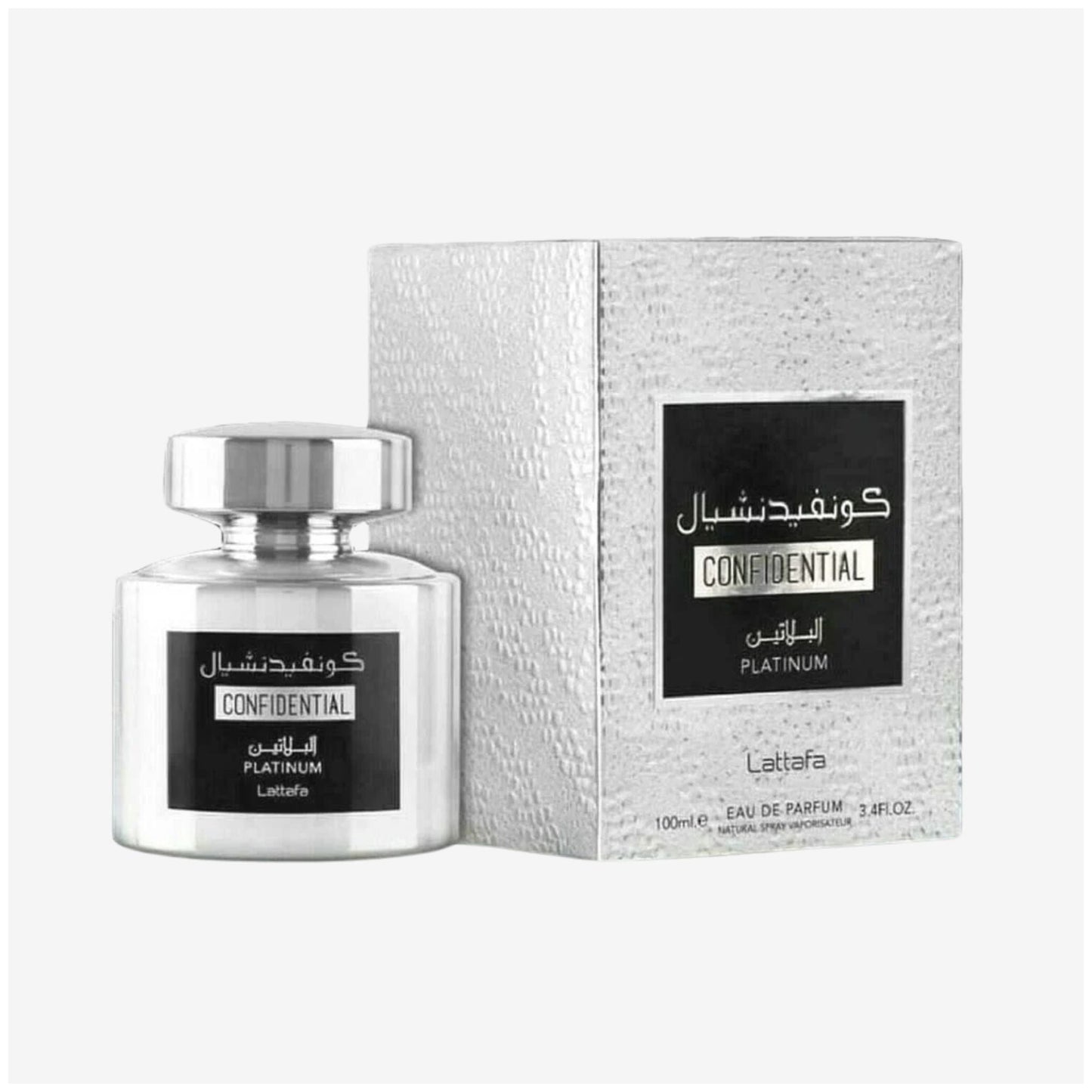 Lattafa Confidential Platinum - Eau De Parfum