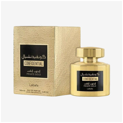 Lattafa Confidential Private Gold - Eau De Parfum