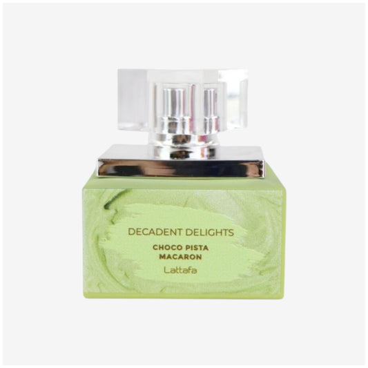 LATTAFA DECADENT DELIGHTS MACARON CHOCO PISTA EDP U 1.7OZ