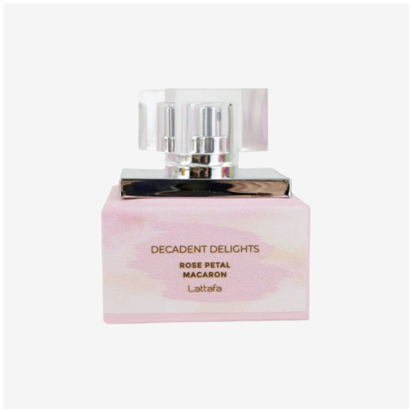 LATTAFA DECADENT DELIGHTS MACARON ROSE PETAL EDP U 1.7OZ