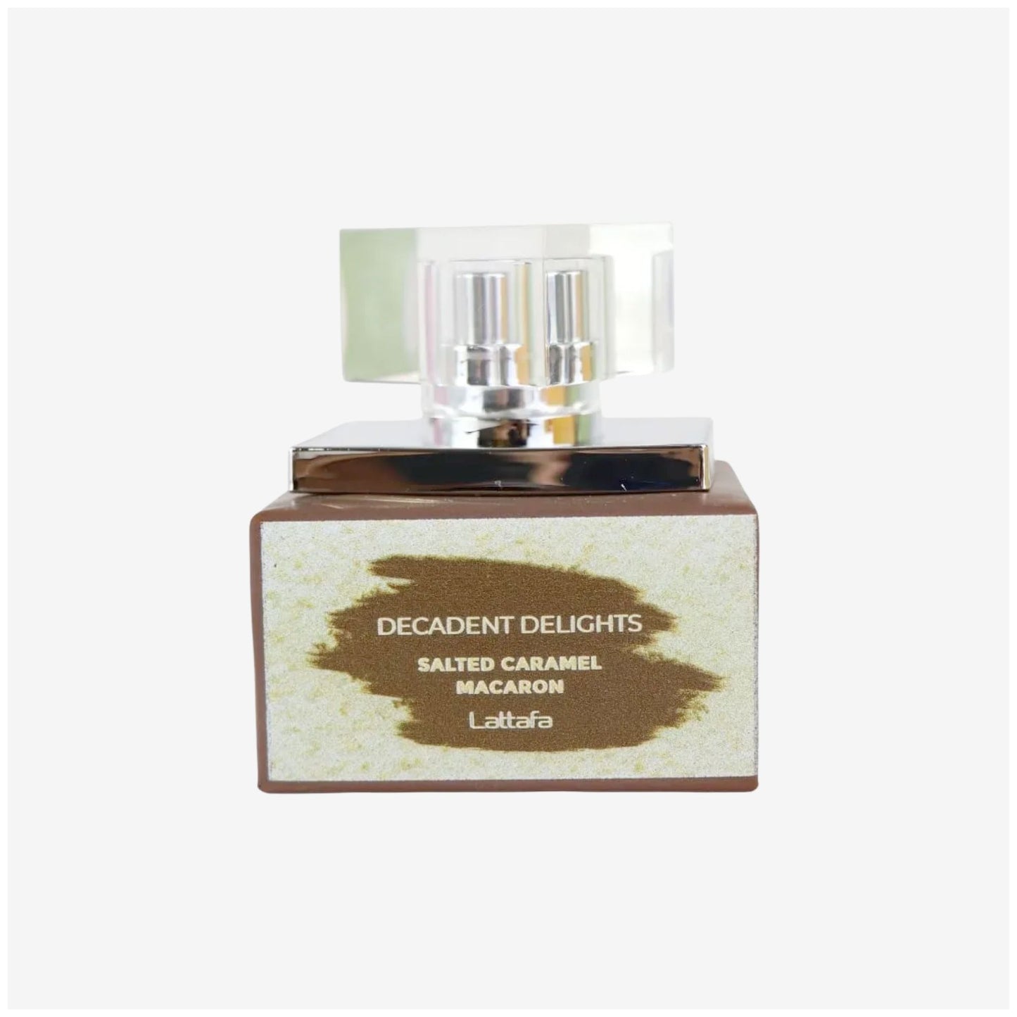 LATTAFA DECADENT DELIGHTS MACARON SALTED CARAMEL EDP U 1.7OZ