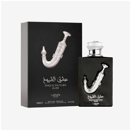 LATTAFA ISHQ AL SHUYUKH SILVER EDP U 3.4OZ