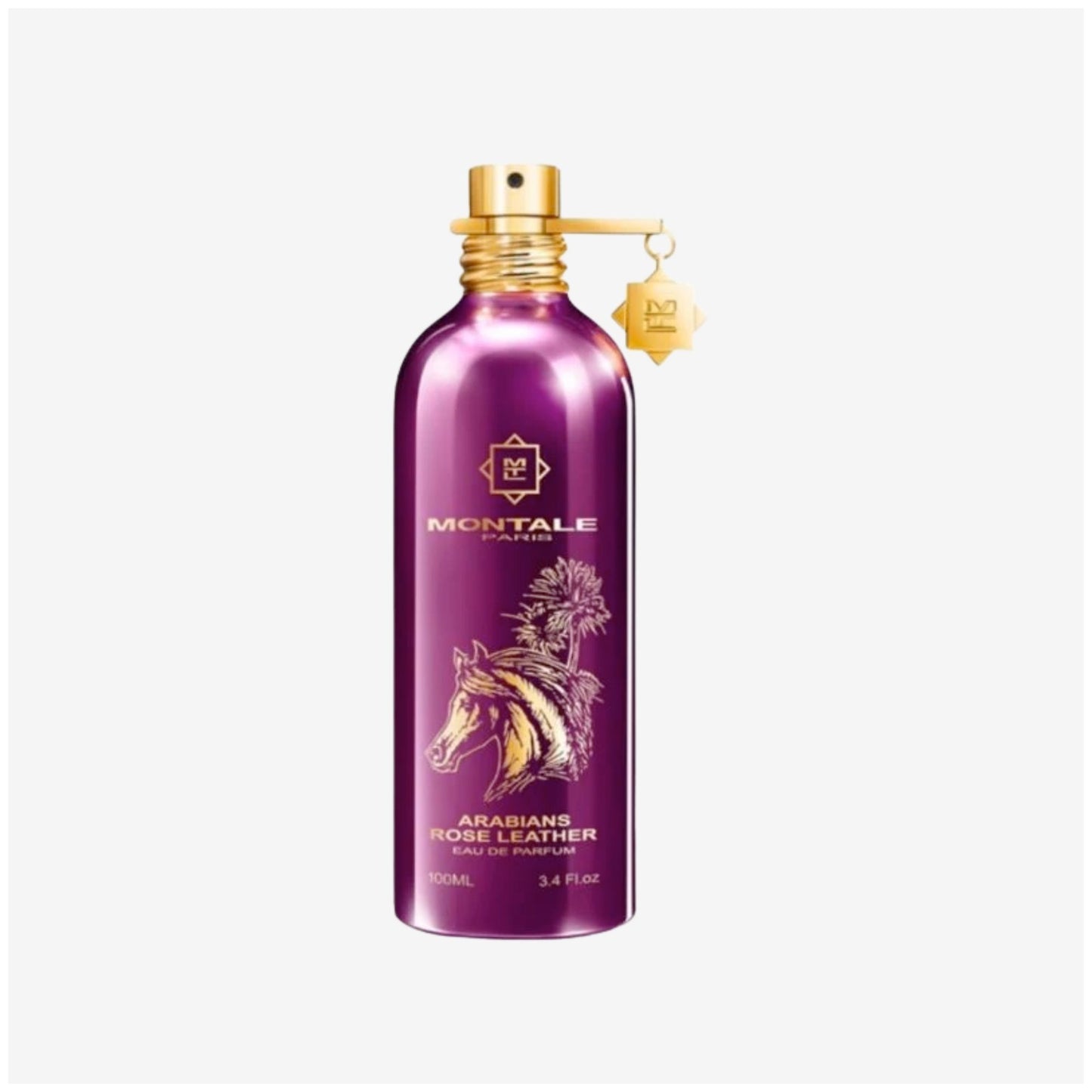 MONTALE ARABIANS ROSE LEATHER EDP 3.4oz