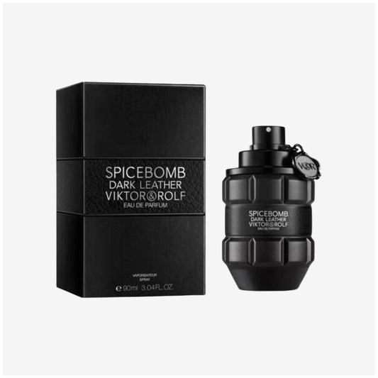 SPICEBOMB VIKTOR & ROLF DARK LEATHER EDT H 3.OZ
