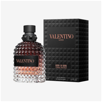 VALENTINO UOMO BORN IN ROMA CORAL FANTASY EDT H 3.4OZ